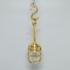 Vintage Brass Lantern Nautical Pendant