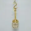 - SL 10752 2 Vintage Brass Lantern Nautical Pendant