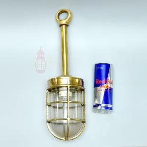 - SL 10752 6 Vintage Brass Lantern Nautical Pendant