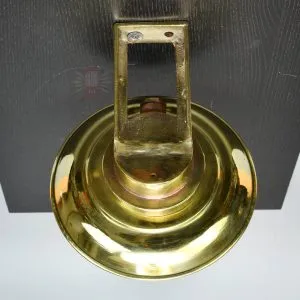 - SL 10762 6 90 Degree Nautical Brass Holland Wall Lantern with shade