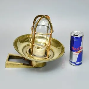 - SL 10762 7 90 Degree Nautical Brass Holland Wall Lantern with shade