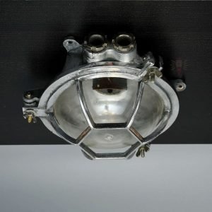 - SL 10780 3 Authentic Vintage Aluminium Nautical Bulkhead Wall/Ceiling Light