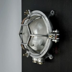 - SL 10780 4 Authentic Vintage Aluminium Nautical Bulkhead Wall/Ceiling Light