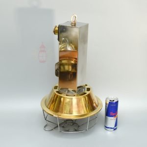 SS Cargo brass lamp hanging - Brass Shade