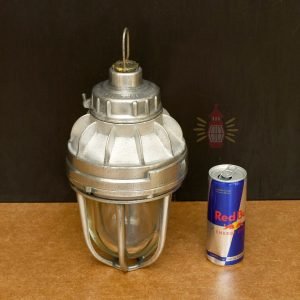 Vintage Full Aluminium Hanging Lamp – Nautical Cargo Pendant