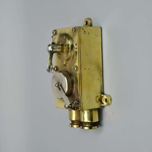 Vintage Brass Ship Engine Room Switch – Nautical Toggle Decor