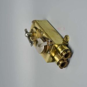 Vintage Brass Ship Engine Room Switch – Nautical Toggle Decor