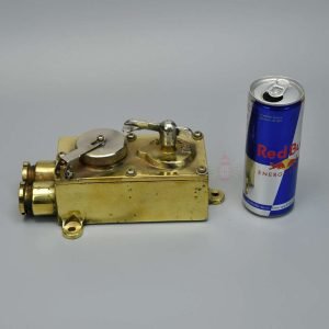 Vintage Brass Ship Engine Room Switch – Nautical Toggle Decor