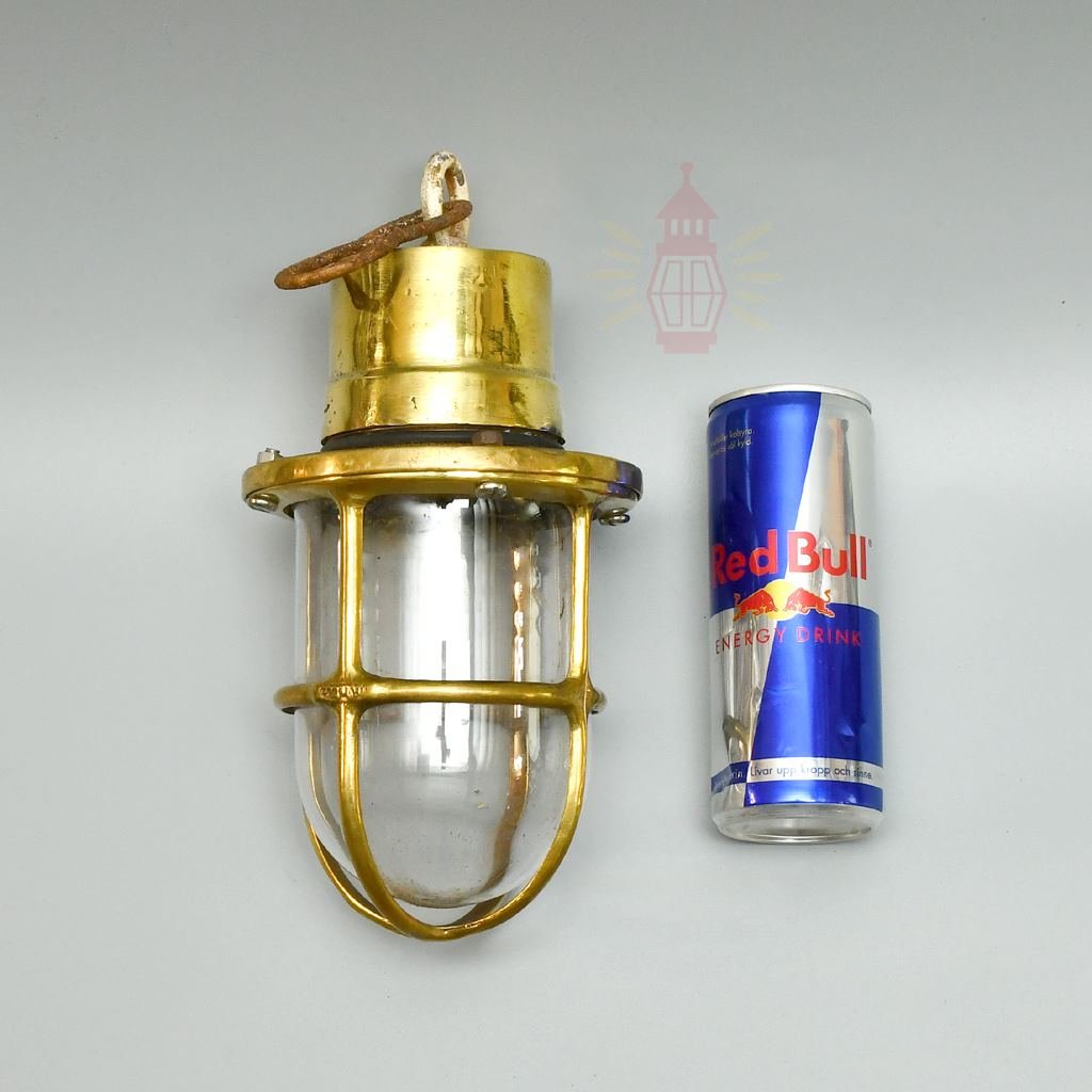 - SL 10794 4 Brass hanging lamp - Ship Lightning