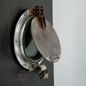 Authentic Vintage Aluminium Ship Porthole – Nautical Marine Window