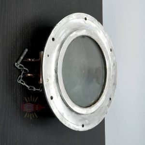 Authentic Vintage Aluminium Ship Porthole – Nautical Marine Window
