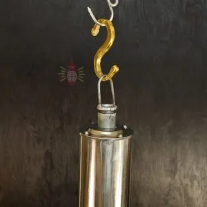 - SL 11003 2 Authentic Vintage Stainless Steel Marine Spot Pendant Light