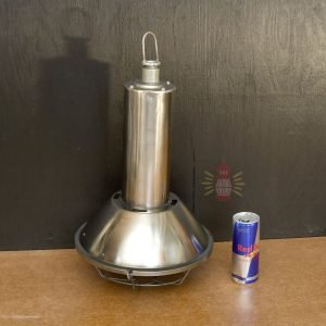 Authentic Vintage Stainless Steel Marine Spot Pendant Light