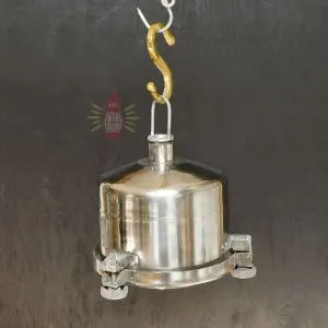 Authentic Vintage Stainless Steel Hanging Spot Lamp – Nautical Salvage