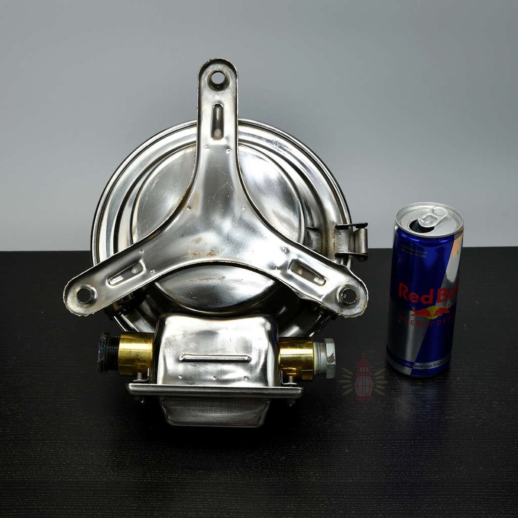 - SL 11029 6 Authentic Vintage Stainless Steel Nautical Bulkhead Dome Light