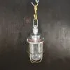 - SL 11032 1 Authentic Vintage Aluminium Caged Pendant Light – Nautical Hanging Salvage