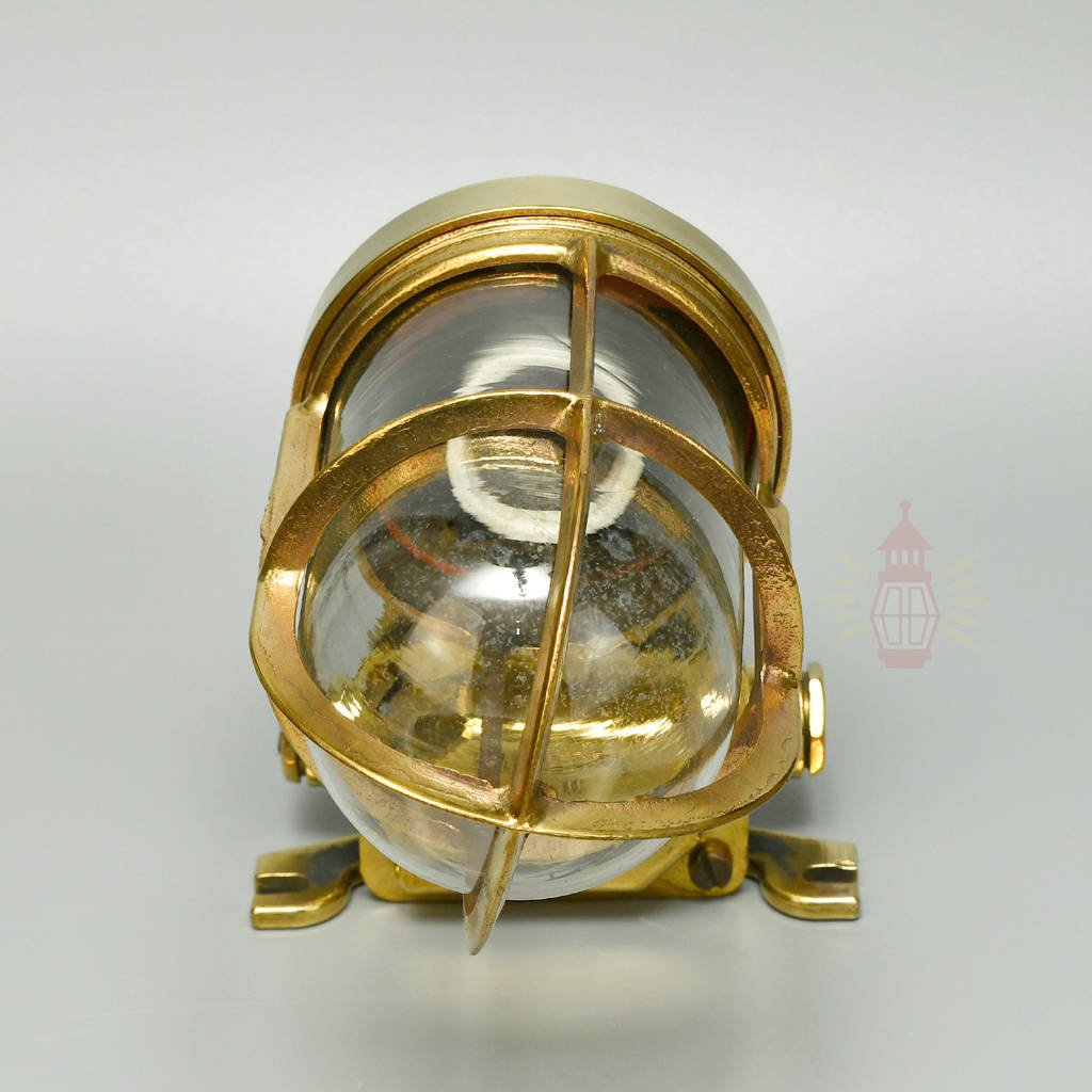 - SL 11733 3 Authentic Vintage Brass Passageway Light – Polished Nautical Wall Lamp