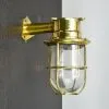 - SL 11745 Authentic Vintage Brass Ship Engine Room Security Light