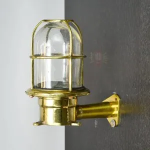 - SL 11745 1 Authentic Vintage Brass Ship Engine Room Security Light