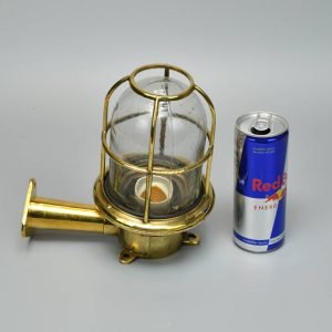 Authentic Vintage Brass Ship Engine Room Security Light