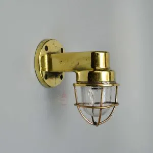 - SL 11748 Authentic Vintage Small Brass 90 Degree Light – Nautical Passageway Salvage
