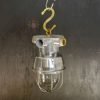 Authentic Vintage Polished Aluminium Nautical Pendant Light
