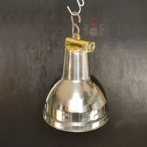 - SL 11766 2 Authentic Vintage Stainless Steel Pendant Light – Polished Nautical Hanging Lamp