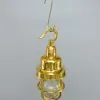 - SL 11805 2 Authentic Polished Brass Hanging Lamp – Vintage Nautical Pendant