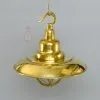 - SL 11816 1 Authentic Vintage Wiska Brass Pendant Light with Shade