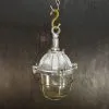 - SL 11819 1 Authentic Vintage Polished Aluminium Nautical Pendant Light