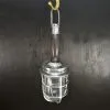 - SL 11834 3 Authentic Vintage Polished Aluminium Nautical Pendant Light with Wood Top