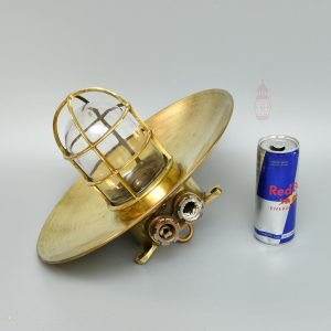 - SL 11845 5 Authentic Vintage Brass Cargo Pendant Light