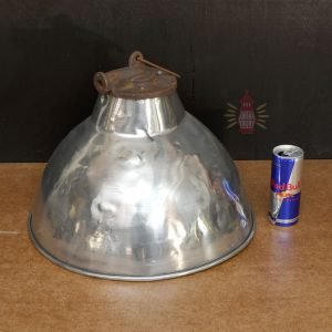 Authentic Large Vintage Aluminium Nautical Cargo Pendant Light
