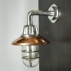 - SL 11863 Premium Aluminium Nautical Wall Light with Copper Shade