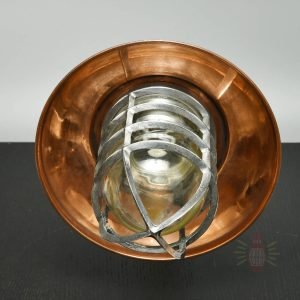 Premium Aluminium Nautical Wall Light with Copper Shade