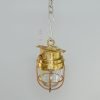 - SL 11869 1 Authentic Polished Brass Passageway Light – Vintage Nautical Wall Lamp