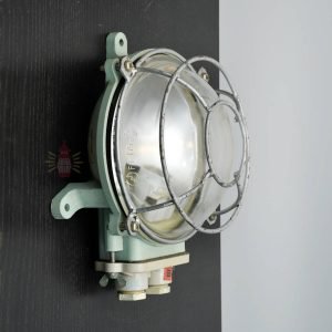 Authentic Vintage Fibreglass Ship Bulkhead Light