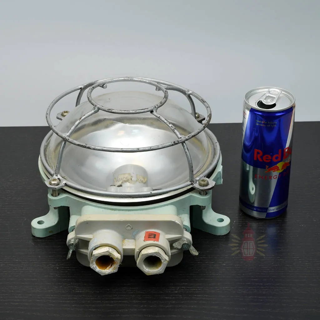- SL 11871 6 Authentic Vintage Fibreglass Ship Bulkhead Light