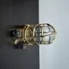 - SL 125 Vintage Bronze PAULUHN Bulkhead Light – Authentic USA Marine Dock Lamp