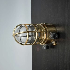 - SL 125 2 Vintage Bronze PAULUHN Bulkhead Light – Authentic USA Marine Dock Lamp