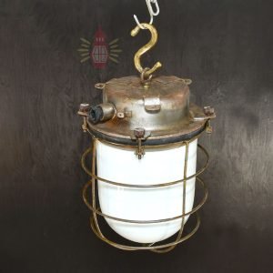 - SL 170 2 Rare Original CCCP Soviet Fresnel Lens Cargo Pendant – Nautical Industrial Light