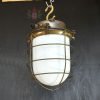 - SL 170 4 Rare Original CCCP Soviet Fresnel Lens Cargo Pendant – Nautical Industrial Light