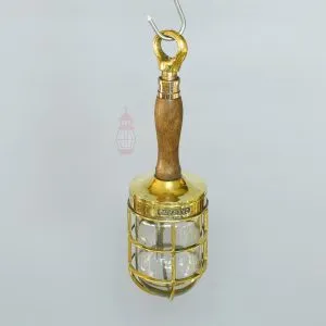 Vintage Brass Passageway Hand Light – Nautical Ship Portable Lamp