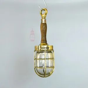 - SL 376 3 Vintage Brass Passageway Hand Light – Nautical Ship Portable Lamp