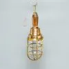 - SL 379 1 Vintage Brass and Wood Nautical Hand Light – Salvaged Ship Portable Lamp
