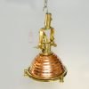 - SL 50 2 Copper and Brass Fox Cargo Pendant Ship Light
