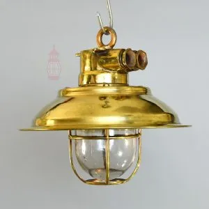 - SL 56 2 Vintage Brass Marine Pendant Light