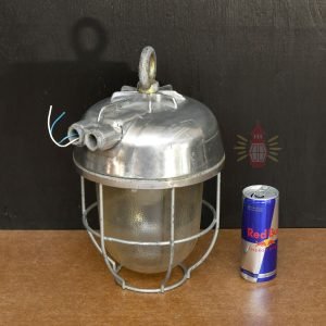 - SL 71 1 Vintage Aluminium Cage Pendant Light Nautical