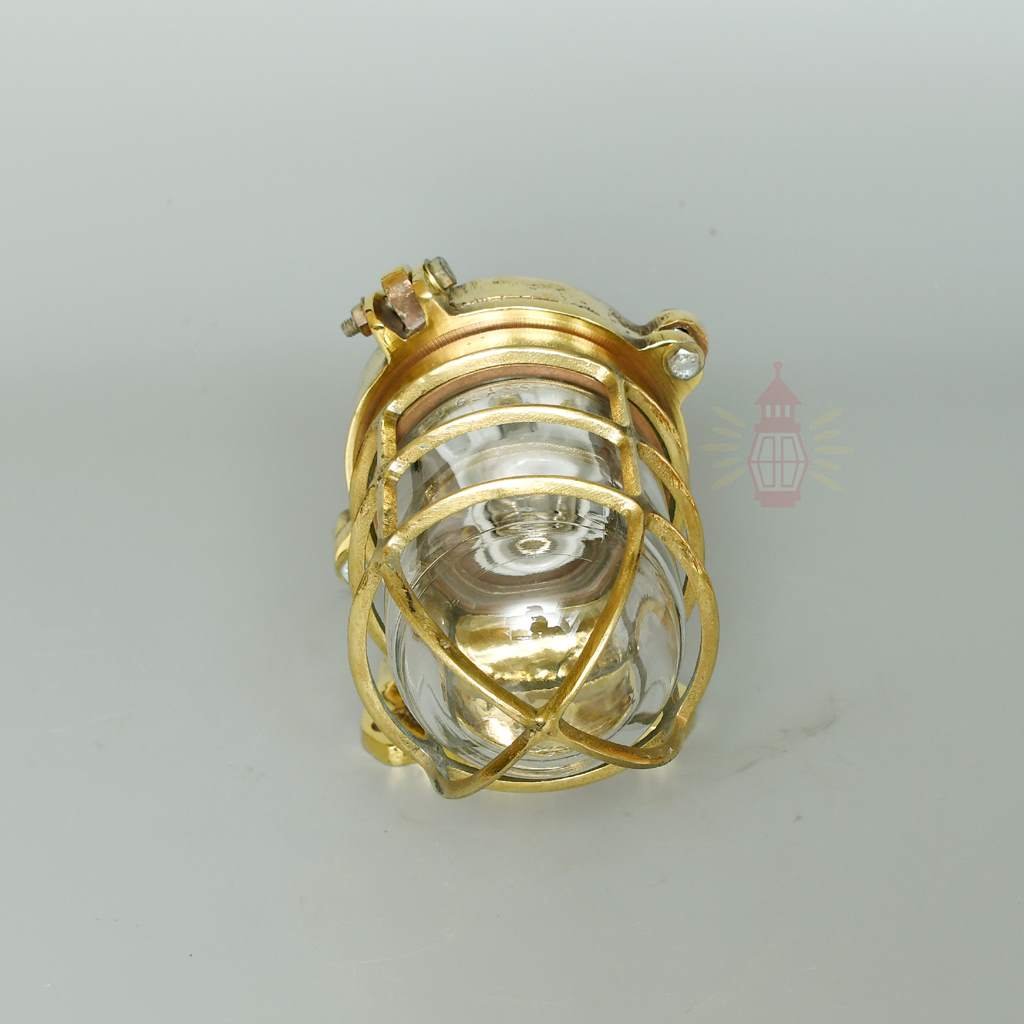 - SL 10758 3 Nautical Brass Bulkhead Wall Lantern – Heavy Brass