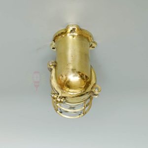 - SL 10758 6 Nautical Brass Bulkhead Wall Lantern – Heavy Brass